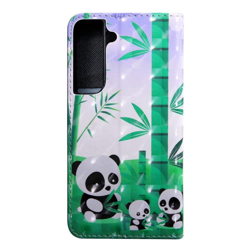 Κάλυμμα Samsung Galaxy S22 5G Οικογένεια Panda